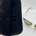 Black Resist Compression Leisure PU Leather eyewear Soft Sunglasses Case