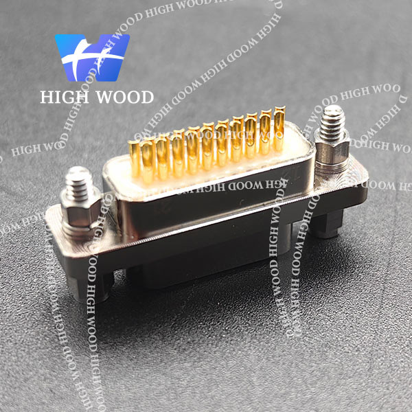 Micro-D MWDM Solder Cup Metal Shell Connectors ,MWDM2L-21NSP.