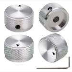6mm aluminum solid knob for potentiometer and encoder