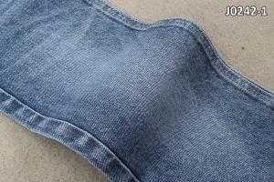 Quality Cotton Light Stretch Denim Fabric Dark Blue Color 58 Inch Width wholesale