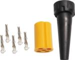 12V Trailer Lamps Plug 5 Pin Yellow OEM Standard For Trailer Cable Connector