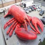 10ft Customized Giant Inflatable Lobster For Party / Event / Theater