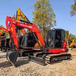 6ton Used Kubora Kx165 Digging Excavator 5540kg Small Tracked Kubota