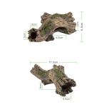 Poly Resin Wood Aquarium Decoration Items