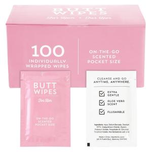 Quality Adult Flushable Individually Wrapped Traveling Non Scented Wipes wholesale