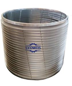 Quality Stainless Steel Slotted Pressure Screen Basket For Paper Mill wholesale