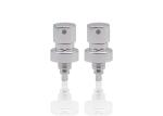 15 / 400 Aluminum Spray Cover Crimp Spray Pump Atomizer For Perfume Bottle