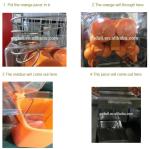 120W Orange Juicer Snack Food Making Machine