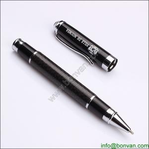 Quality Luxury carbon fiber designed Featured metal roller pen wholesale