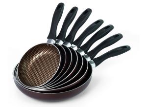 Quality 2.5mm Heat Resistant EEC 22cm Stackable Cookware Sets wholesale