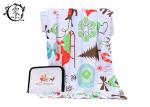 Winter Soft Warm Christmas Deer Velvet Fleece Blanket Fuzzy Velvet Plush Throw