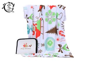 Quality Winter Soft Warm Christmas Deer Velvet Fleece Blanket Fuzzy Velvet Plush Throw Lightweight Couch wholesale