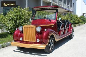 Quality 12 Seats Battery Operated Aluminum Chassis Classic Golf Cart For Scenic Using wholesale