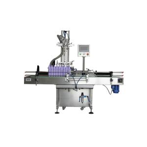 China 2 Nozzle Servo Shampoo Bottle Filling Machine Servo motor Driven on sale