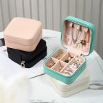 Square Jewelry Set Gift Box Mini Box for Women Girls Fashion Solid Luxury