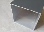 Square Section Aluminium Tube Profiles Electrophoretic Coating