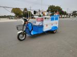 Pedestrian Roads Commercial Streets Electric Cleaning Tricycle