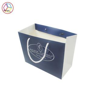 Quality Elegant Printed Paper Bags , Personalized Reusable Shopping Bags wholesale
