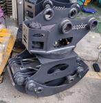Rotary Hydraulic Log Grapple Grab For Timber Scrap Steel Logging