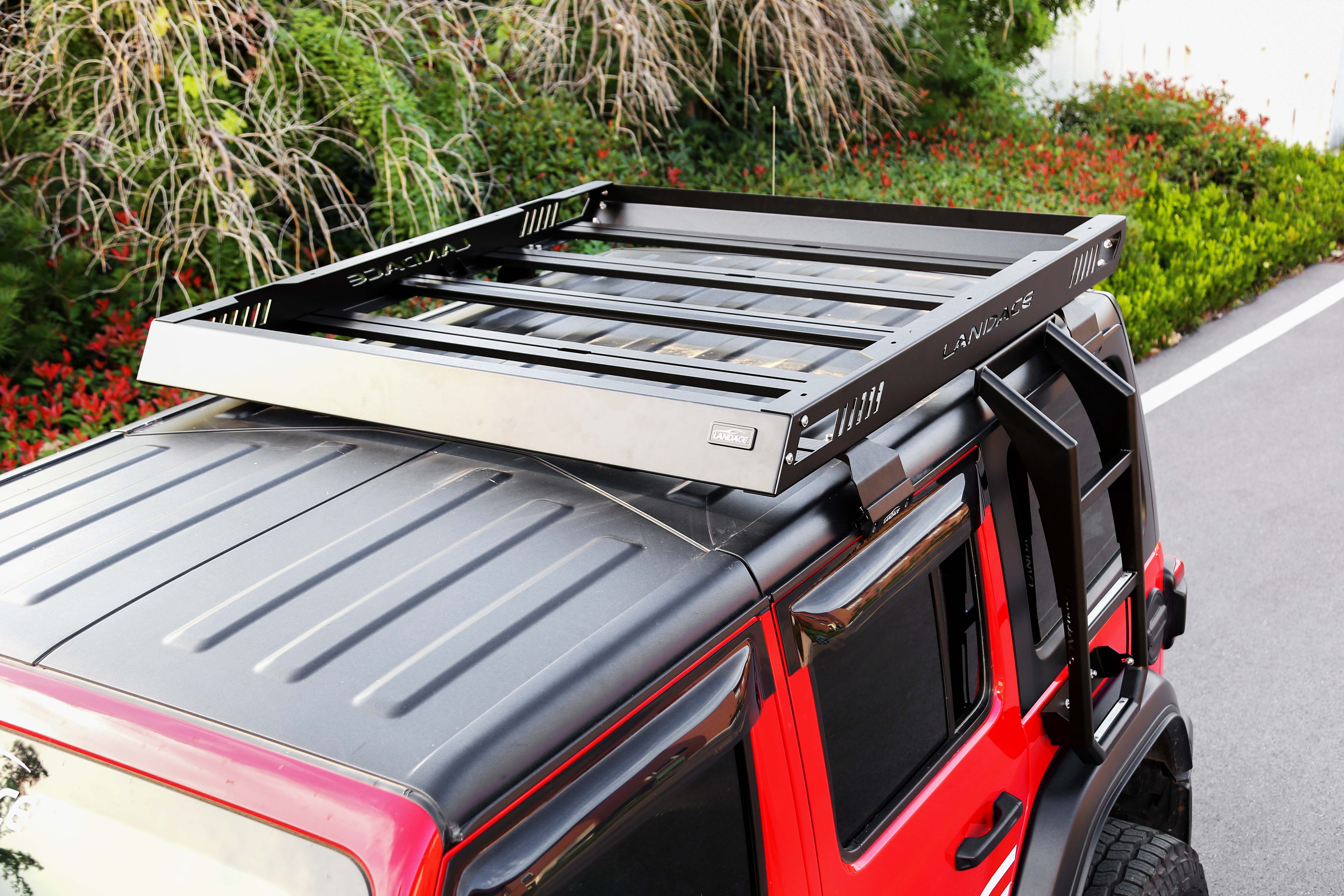OEM 4x4 Roof Basket With Crossbars For Jeep Wrangler JL