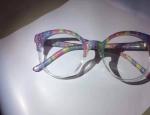 PET Heat Transfer Stickers For Glasses Frames Eco Friendly Materials