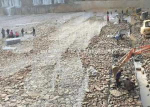 Quality Galvanized 6x8cm Stone Filled Gabions For River Bank Protection wholesale