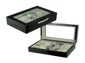 Quality High End Watch Packing Box for 20 Watches Storage , Empty Watch Boxes wholesale