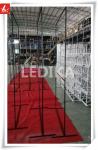 Coal Black Photography Exhibition Aluminum Square Truss For Indoor Events