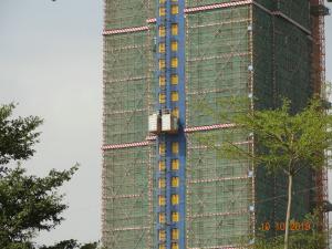 Quality Sandblasting Two Cabin 250m Construction Site Elevator wholesale
