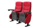 Iron Leg Two Seat Theater Seating / Stain Resistant Public Theater Seating