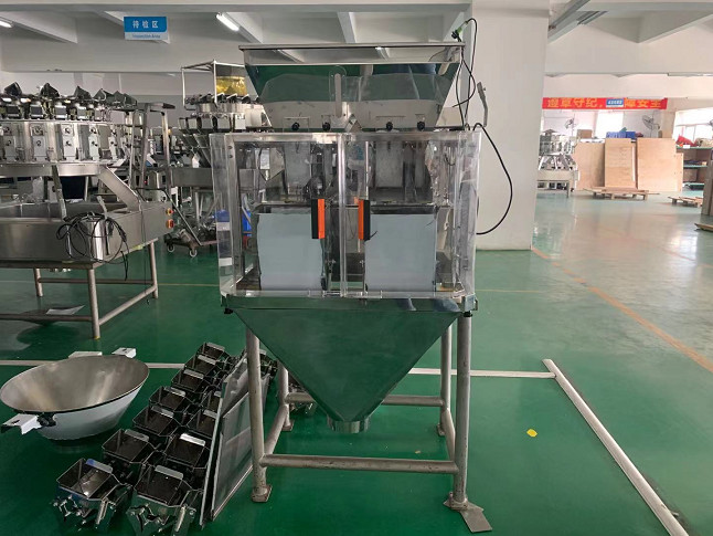 0.8 / 3.0 / 8.0L Hopper Linear Weigher Scale Dosing For Sugar Salt Powder MCU Control System
