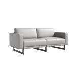 Blue Hotel Office Reception Leather Modular Sectional Office Sofa