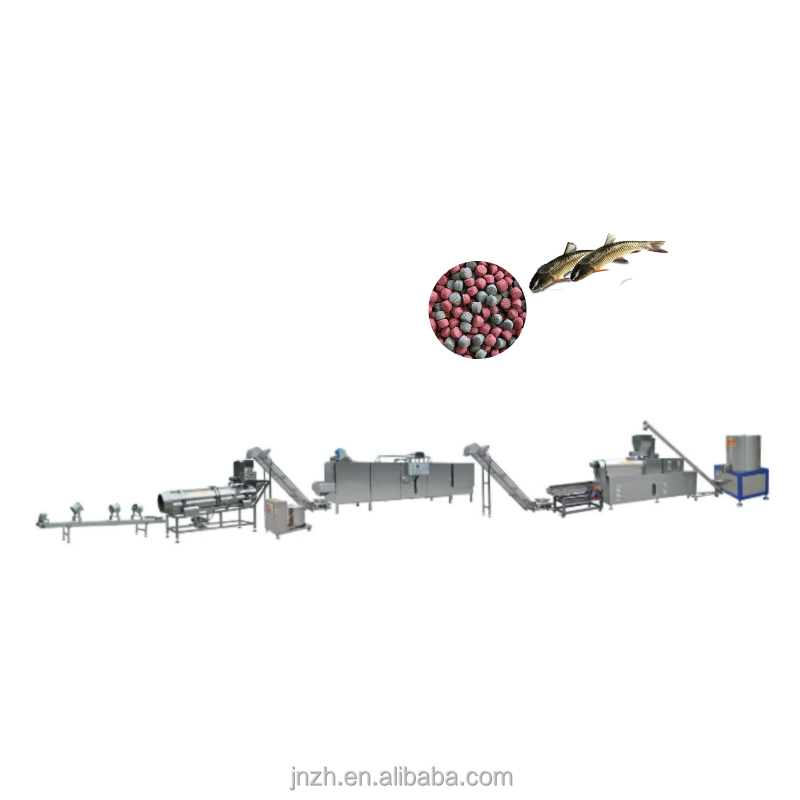Professional Fish Feed Making Machine for All Fish Video Outgoing-Inspection Provided