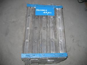 Quality High Cr Cast Iron Hammer White Iron Castings With HRC52-65 Hardness wholesale