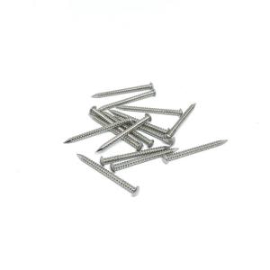 Quality 2.3mm Diameter Oval Head Ring Shank Nails A2 Stainless Steel wholesale
