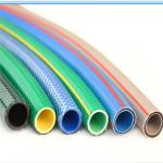 3 inch Expanding Flexible transparent PVC Fiber Knitted Reinforced Water
