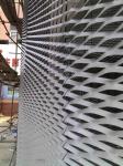 1.5mm 2mm Aluminum Expanded Metal Mesh Ceiling Customized Services