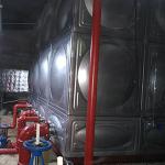 Hotel / Bar Insulated Water Tank 100 Cubic Meter Capacity For Hot Water