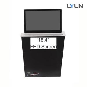 Quality 18.4 Inch Pop Up Electric Screen Monitor , Conference Room Pop Up Lcd Monitor wholesale