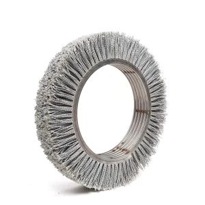 Quality Abrasive Nylon Wound Spiral Roller Brushes for Coils Treatment wholesale