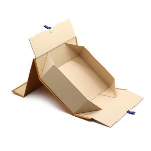 Quality Apparel Collapsible 2mm paperboard Rigid Gift Boxes Custom Printed wholesale