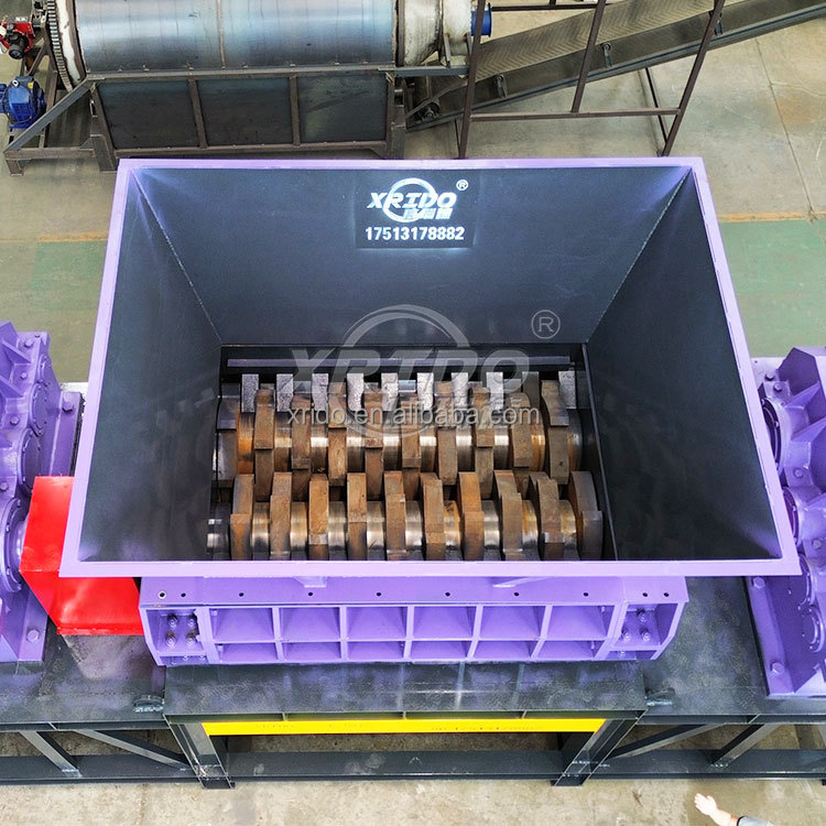 Hot Sale Industrial Cardboard Double Shaft Shredder/Waste Crusher Price