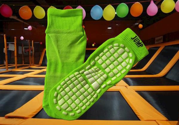Jump Fitness Non Slip Mega Trampoline Fun Zone Bounce Socks Elevate Trampoline
