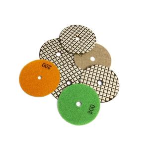 Quality Tile Diamond Polishing Pads Dry Polishing Pad For Angle Grinder wholesale
