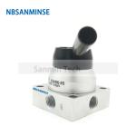 NBSANMINSE K34R6 G1/4" Hand Switching Valve Drawing Valve Mechanical Pneumatic