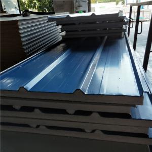 Quality 14kg 50mm eps sandwich styrofoam house building roof panel with anti slip surface wholesale