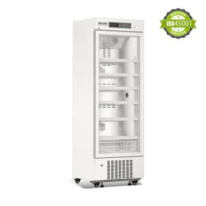 Quality 2 - 8 Degree Medical Pharmacy Drug Fridge With Single Glass Door CE ISO wholesale