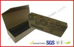 Metallic Printing Gift Packaging Boxes , Household Candle Aromatherapy Oils Gift