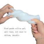 Food Grade Custom Silicone Candle Mold Finger Shape For Candles Making