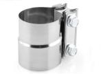 Stainless Steel Butt Joint Exhaust Repair Clamp Perfect Sealing Muffer /